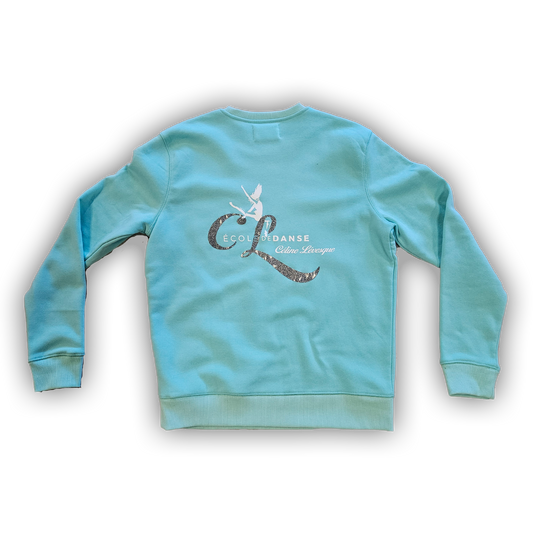Sweatshirt EDDCL Turquoise Ado/Adulte