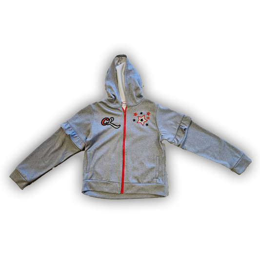Zip-Up Hoodie Enfant (Gris)