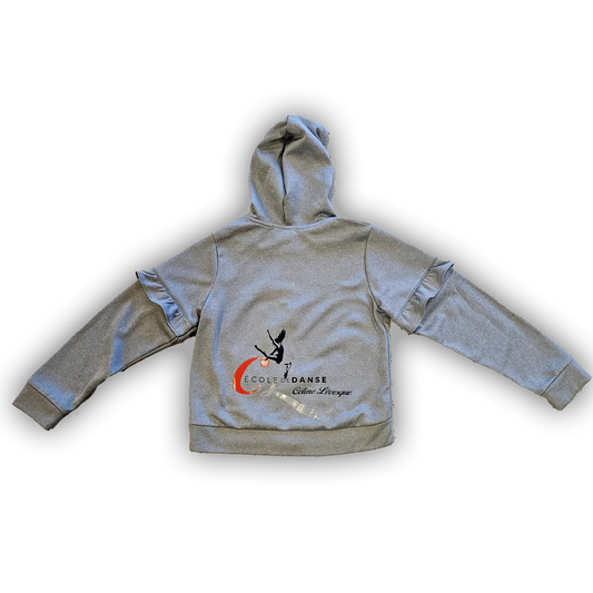 Zip-Up Hoodie Enfant (Gris)